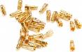 Gold Bullet Connector Male 3.5mm (30)