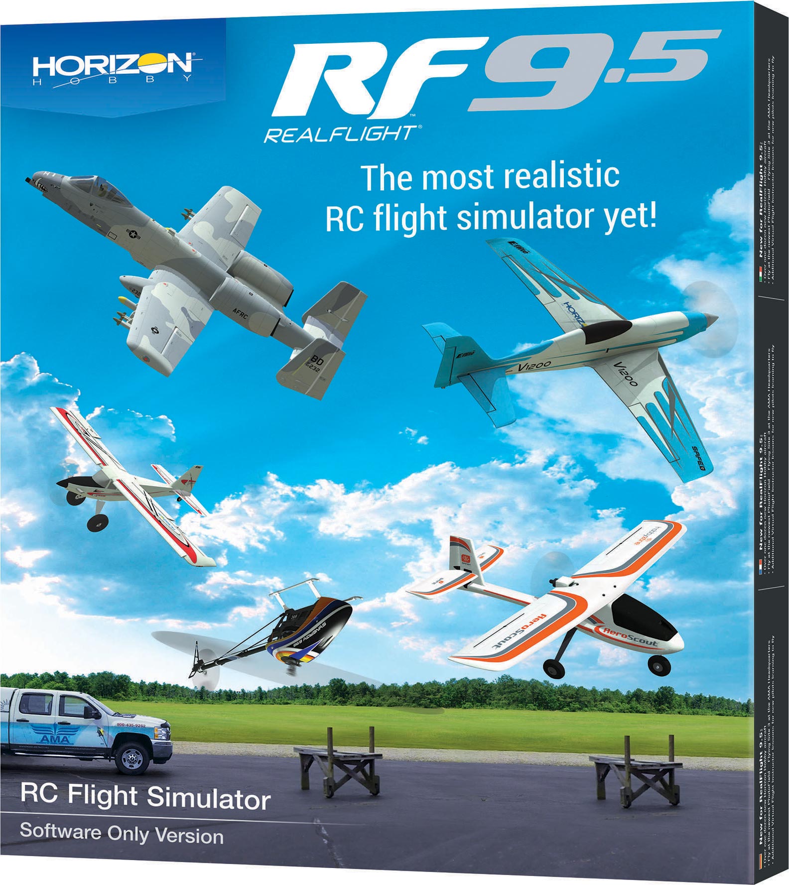 RealFlight 9.5 R/C Flight Simulator Software Only
