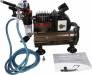 Dual Action Gravity Feed Airbrush & Compressor Combo