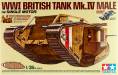 1/35 WWI British Tank Mk.IV Male w/Single Motor