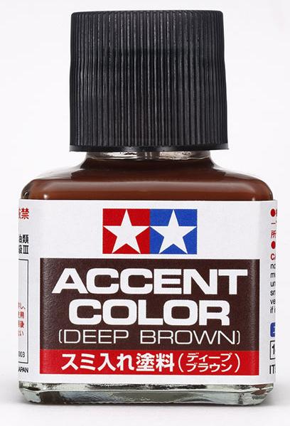 Tamiya 87132 - Panel Line Accent Color Brown - 40ml - Midwest Model Railroad