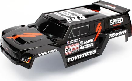 Traxxas slash on sale dakar body