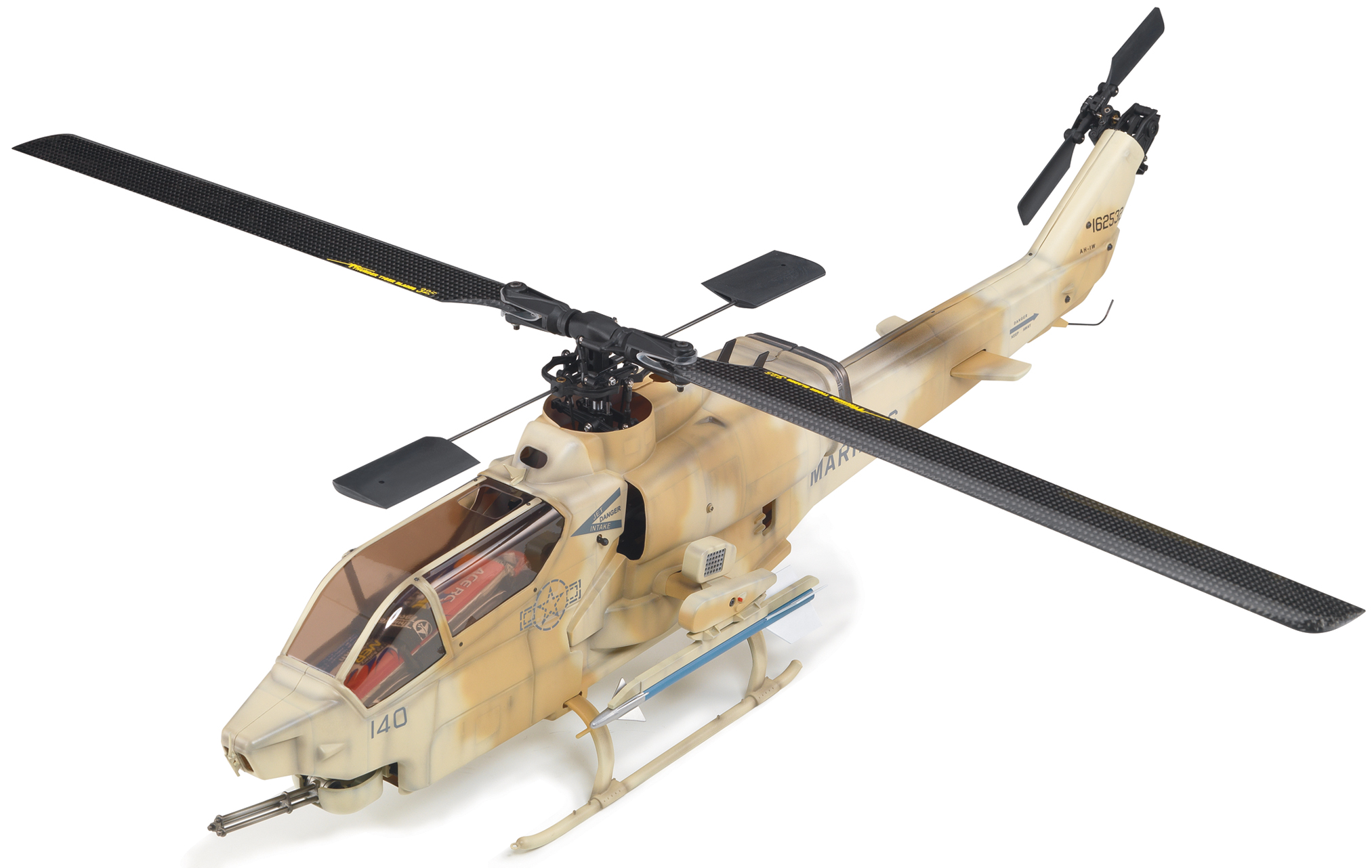 未使用◎サンダータイガーThunderTiger☆AH-1Wスーパーコブラ/スケールボディ/ミニタイタンE325用コンバージョンキット☆ -  ホビーラジコン