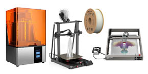 3D Printer & Laser Cutters