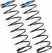 X-Gear 13mm Buggy Rear Springs Extra Hard 9.50T Blue