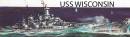 1/600 USS Wisconsin BB-64 Battleship 16 Inch