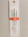 Golden Taklon Brush Set Size 2 0 5/0 (3)