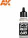 Acrylic Paint Air Series 17ml Bottle RAL 7044 Silk Grey Seidengr