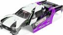 Vorteks 2WD Clipless Painted/Decaled Body Set Purple