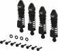 Aluminum Shock Set 58mm Length 1000 Cst Oil (Black) (4) - Gr