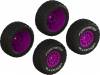 dBoots 'FORTRESS' Tire Set Glued (Purple) (2pr)