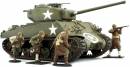1/35 M4A3(76)W Sherman w/Figures