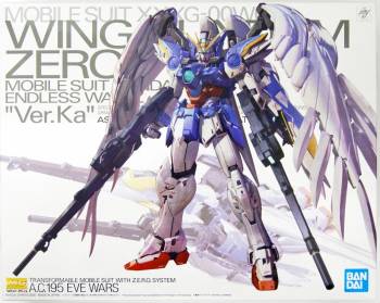 MG Mobile Suit Gundam Wing Endless Waltz Wing Gundam Zero EW Ver.Ka Model  kit 4573102607607