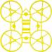 Meteor65 Micro BL Whoop Frame - Yellow