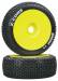 X-Cons 1/8 Buggy Tire C3 Mounted Yellow (2)