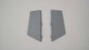 F-16 Falcon Gray 80mm EDF Ventral Fin Set