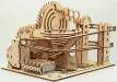 Wooden Marble Run STEM Motorized Building Kit - Vortex