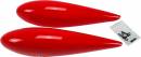 Ultimate 70cc Wheel Pants Red Scheme w/hardware