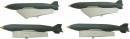 F-100D 90mm 4pc Bomb/Pylon Set Green