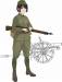 1/35 Historic Costume Girl Type 41 75mm Mountain Gun w/Figure