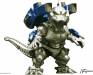 Fujimi Chibimaru Godzilla Mechagodzilla 3 Heavy