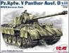 1/35 WWII German PzKpfw V Panther Hunter Ausf D Tank