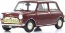 1/18 Scale Morris Mini Minor Cherry Red Model