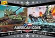 American Icons: 1/35 Patton Tank & 1/900 USS Missouri Combo