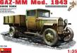 1/35 GAZ-MM. Model 1943. Cargo Truck