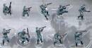 1/144 German Infantry WWII (10) (Painted)