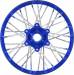 1/4 Pro-Spec Alum V2 Bead Rear Wheel Assembled Blue Promoto-MX