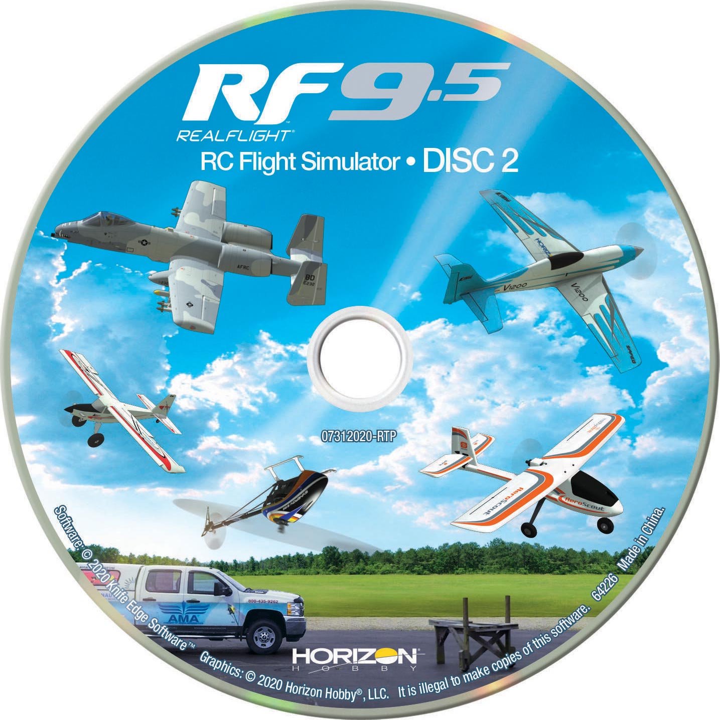 RFL1201 - RealFlight 9.5 R/C Flight Simulator Software Only By