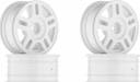 Split 5-Spoke Wheels 26mm Width/+2 Offset White