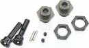 17mm Hub Adapters for M6 Driveshafts for Slash 4X4 2WD (2)