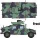 1/72 HMMWV M1114 NATO Camouflage Mask Set