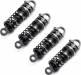 Aluminum Shock Set On-Road Assembled Red (4) GROM