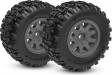 Tires & Wheels Assembled (Charcoal Gray Wheels Dual Profile 2.1