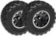 Tires & Wheels Assembled (Black w/Satin Beadlock Wheels Dual 2.1