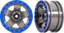 Wheels TRX-4 Sport 2.2 (Gray Blue Beadlock Style) (2)