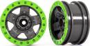 Wheels TRX-4 Sport 2.2 (Gray Green Beadlock Style) (2)