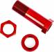 Servo Saver Post/Adjuster Nut/Locknut (Red-Anodized)