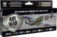 Air War Color Set RAF Day Fighters 1941-45 8pc