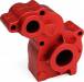 SCX10 Aluminum Transmission Housing Red Anodized