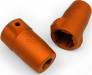 Axial SCX10 Lockouts Orange Anodized