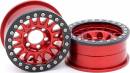 KMC 1.9 KM445 Impact Red Anodized