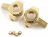 Brass Front Steering Knuckles (Axle Carriers) Axial SCX24