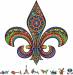 Wooden Puzzle Fleur De Lis 500 Pcs