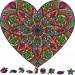 Wooden Puzzle Mandala Heart 200 Pcs